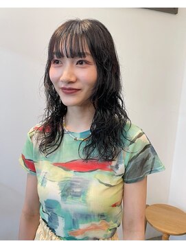 エレン 池袋(ElEn.) 小顔カット×大人ナチュラルパーマ