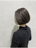大人ボブ★ツヤ感抜群カラー