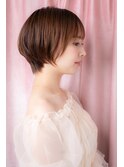 艶カラーシースルー前髪ステップボーンカットY大宮30代40代50代