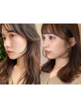 【栄】《盛れるお顔周りカット》印象を変える顔周り◇髪質や癖に合わせて、どこから見ても美シルエットに。