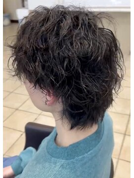 ディータ(Dita) 波打ちツイストウルフパーマin大宮メンズカットパーマ美容室
