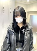 ブリーチなしブルーブラック