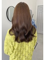 ソヨン 南草津店(SOYON)&nbsp;【お客様スタイル】ブラウン ピンク くすみ ヘアカラー