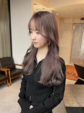 ソワンドブレスセルン 心斎橋(soin de brace cerne) ピンク/レイヤー/ダブルカラー/ブリーチ/髪質改善/心斎橋/本町