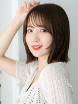 ガーデンヨコハマエスト(GARDEN YOKOHAMA est)&nbsp;外はねボブ　フェイスレイヤー　シアーカラー