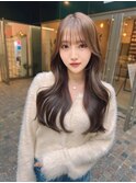 【kumu】韓国風レイヤー/ミルクティグレージュ/栄/名古屋