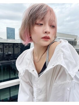 オブヘアー オモテサンドウ(Of HAIR OMOTESANDo) ボブウルフ／顔まわりレイヤー／フェイスレイヤー