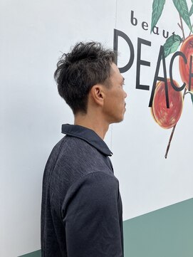 ピーチズ(Peaches) メンズ2ブロック ショート