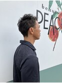 メンズ2ブロック ショート
