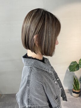 ラノ(LANO) 白髪ぼかしハイライト