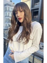 ジーナ(XENA)&nbsp;シールエクステ×レイヤーカット×ブラウンカラー(渋谷)