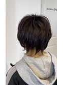 ショートスタイル（ぬきっぱなしインナーカラー）
