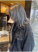 グレージュ/グレー/シルバーグレー/岡崎美容院