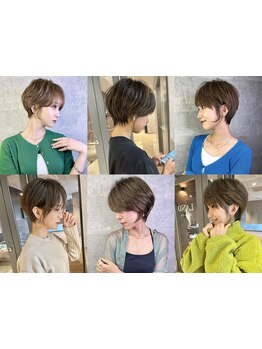 【堺東駅西口徒歩1分】デザインカラー/グレイカラーはもちろん、ショートカットも得意なサロン★