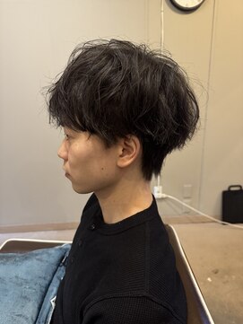 エルモ(ELMO) パーマビフォアとここまで変わります。