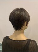 襟足長めショート
