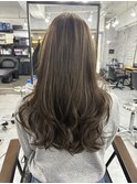 グレージュハイライト