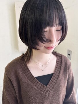 テトラ バイ ネオリーブ 横浜西口店(tetra by neolive) ウルフカット クラゲヘア ブリーチ無し 横浜