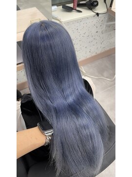 エイト 溝の口店(EIGHT) アイスブルー［髪質改善/ブリーチ/ダブルカラー/溝の口］