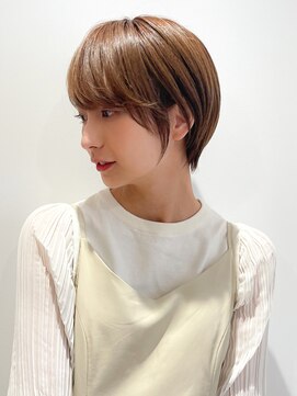 ヴィヴィ(VIVIE) 203040代小顔大人可愛いマッシュショートボブ美髪マロンベージュ