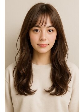 ラクヘアー 六本松店(rak hair) ゆるふわセミロング