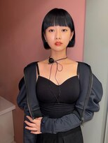 ウクク(UCUCU) ダークブルーミニボブ