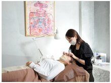 アイラッシュサロン併設しております♪髪の毛だけでなく目元も可愛く＊《マツエク/まつぱ/アイブロウ》