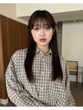 フィルムス 横浜(FILMS) 暗めカラー/レイヤーカット/マロンベージュ/くすみベージュ/横浜