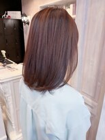 キャアリー(Caary)&nbsp;福山人気20代30代40代髪質改善ストレート美髪オレンジブラウン