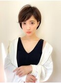 『LOBBY』三浦　大人ショート×流れバング