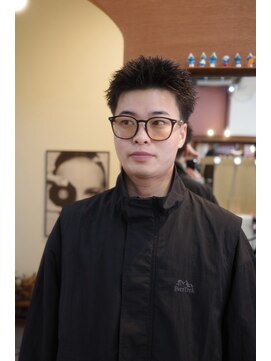 エディ(Edy) メンズスパイキーショート刈り上げスパイキーボックスショート