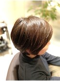 ショートボブカットスタイル