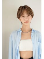 パール(PearL)&nbsp;【PearL】ナチュラルショート/ハンサムショート/透明感カラー