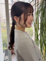 サンチャサロン(sancha salon)&nbsp;艶感を残したまとめ髪アレンジ
