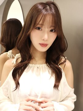 サンド ミュウ 横浜店(sand mieu) ロングレイヤー/大人可愛い/韓国風/ショコラベージュ/横浜駅