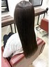 【美髪は地肌ケアから】カット+ケアカラー＋フローディアTR＋酵素ヘッドスパ