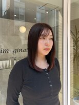コレル(KORELLE)&nbsp;気になるツートーンを赤みブラウンで自然につなげるカラー