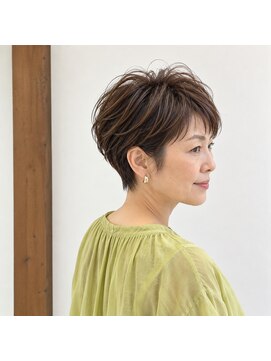 スープレックス ヘアーデザイン(SOUPREX HAIR DESIGN) ミセス美フォルムベリーショート 20代 30代 40代 50代 60代