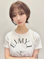 クレム 博多駅店(ChLem)&nbsp;ウルフショート 丸みショート レイヤーカット 福岡ショート