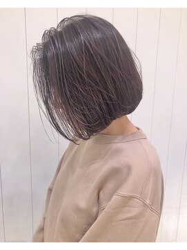 オーク 学芸大学(OAK) 大人可愛い丸みボブ×艶ダークブラウン★多田