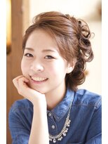 サンリサ 鴻巣店(sanRisa) ボブでも出来る簡単編み込みアレンジ♪
