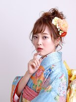 エムスラッシュ ストリートマーケット スマートサロン センター北(M.SLASH)&nbsp;【M.SLASH】ほどよいルーズ感　着物ヘア