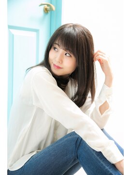 オレンジクラッカー(Orange Cracker) 【orange cracker】縮毛矯正×ワンカール 大人ミディアム☆