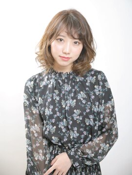 モーラ 浅香山店(MOLLA) ニュアンスカールロブ【夏カラー/ニュアンスカラー】