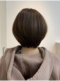 モテ可愛い!ひし形シルエットボブ(バック)