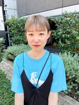 スワッグ(Swag) 柔らかなbeige◎ぷつっとボブ♪