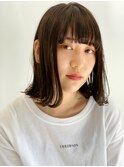 【遠藤】切りっぱなしボブ10代20代30代外ハネボブ