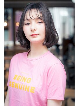 アルテ(ARTE) 【ARTE表参道/青山】顔まわりレイヤーセミロング×透明感カラー