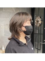 メゾン アヴァロ(Maison Avallo)&nbsp;お客様スナップ　ショートウルフ/ミディアムウルフ