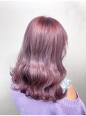 透け感◎コーラルラベンダー